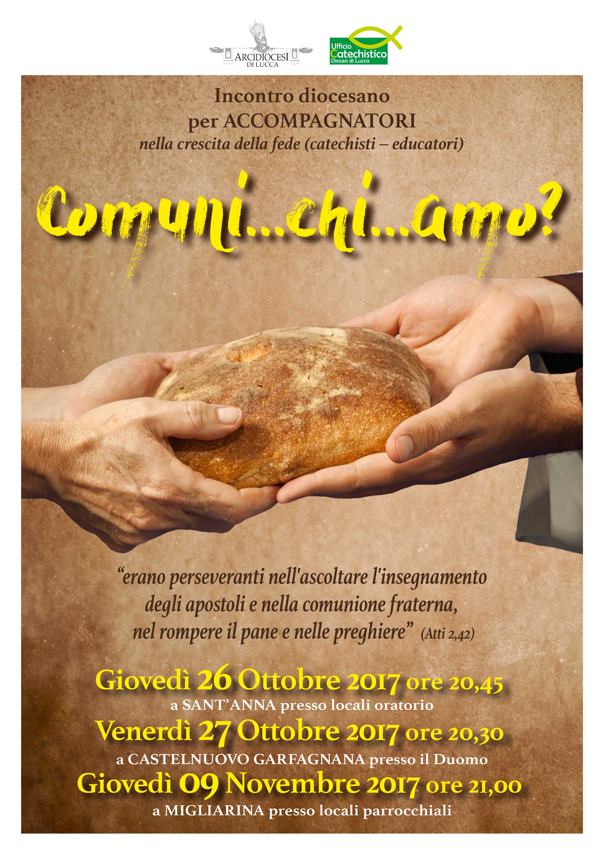 Incontro diocesano per accompagnatori 2017