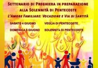 Settenario di Preghiera in Preparazione alla Solennità di  Pentecoste