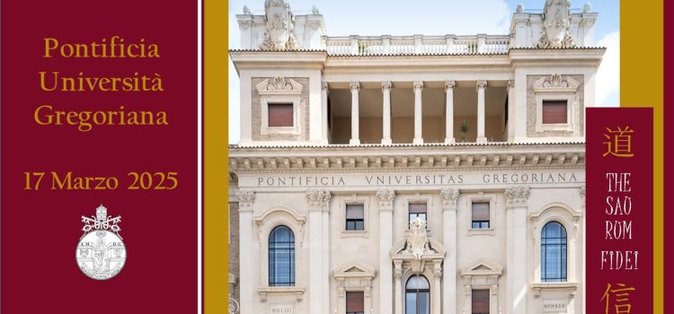 Pontificia Università Gregoriana | 17 marzo 2025